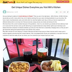 Get Unique Dishes Everytime you Visit Mili's Kitchen