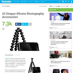 10 Unique iPhone Photography Accessories