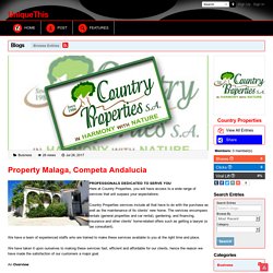 Property Malaga, Competa Andalucia