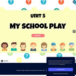 Unit 5 Year 3 (All about us) by Mar on Genially