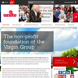 Virgin Unite - The non-profit foundation of the Virgin group