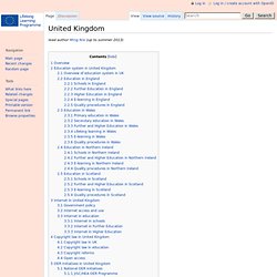 United Kingdom - POERUP - Policies for OER Uptake