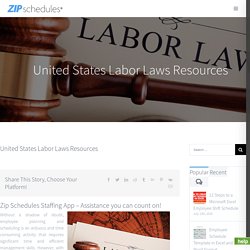 United States Labor Laws Resources