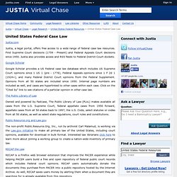 US Fed Case Law