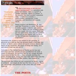 United States of Poetry: Portraits