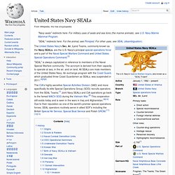 United States Navy SEALs