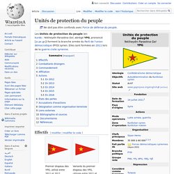 YPG Unités de protection du peuple