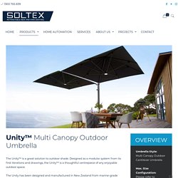 Unity™ Multi Canopy Umbrella - Soltex