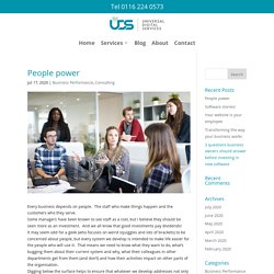 People power - Universal Digital Services Ltd