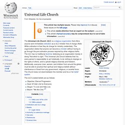 Universal Life Church