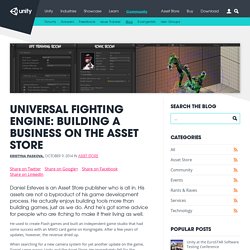 Universal Fighting Engine: Building a business on the Asset Store