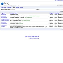 Wiki Pages - burg - Brand-new Universal loadeR from GRUB