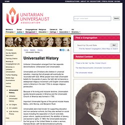 Universalist History