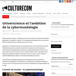 Universcience et l’ambition de la cybermuséologie