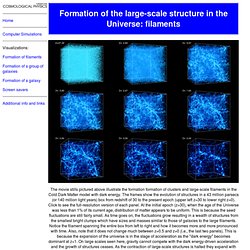 Universe in a box: formation of large-scale structure