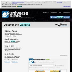 Universe Sandbox