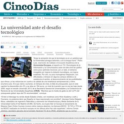 La universidad ante el desafío tecnológico