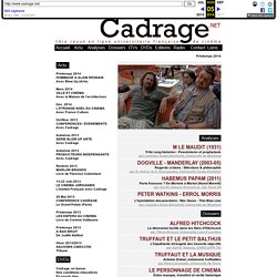 [FR] Cadrage.net- 1ère revue en ligne universitaire française de cinéma