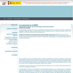 Diseño, producción y evaluación de un entorno telemático para la formación y reflexión del profesorado Universitario para la implantación del EEES