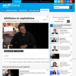 Alfredo Gomez-Muller, Université de Tours - Nihilisme et capitalisme - Parole d'auteur éco