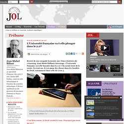 L'Université française va-t-elle plonger dans le 2.0?