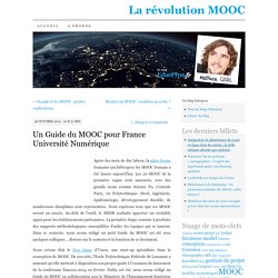 Un Guide du MOOC pour France Université Numérique