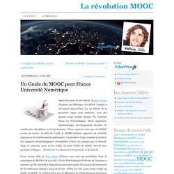 Un Guide du MOOC pour France Université Numérique