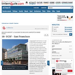 Meilleure université : le classement des meilleures universités du monde en 2013 : 18- UCSF - San Francisco