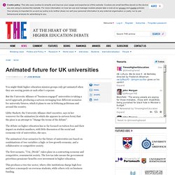 Animated future for UK universities