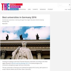 Best universities in Germany