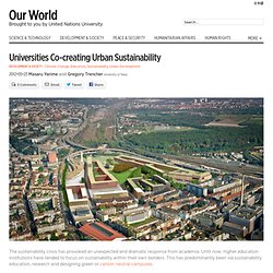 Universities co-creating urban sustainability - OurWorld 2.0