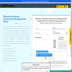 Western Sydney University Assignment & Homework Help