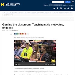 Gaming the classroom: Teaching style motivates, engages