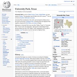 University Park, Texas