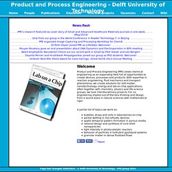 Delft University of Technology - Product and Process Engineering