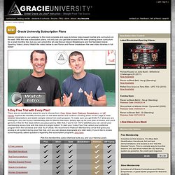 GRACIE UNIVERSITY: Global Gracie Jiu-Jitsu Instruction – Straight From The Source.