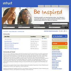 Marketing Rotational Development Program Associate Job in Silicon Valley at Intuit - Intuit Jobs & Careers