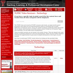 TLPDC - Teaching W Technology