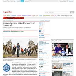 University guide 2012: University of Greenwich