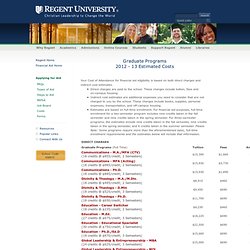 University - Financial Aid - School of Undergraduate Studies