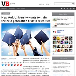 New York University wants to train the next generation of data scientists