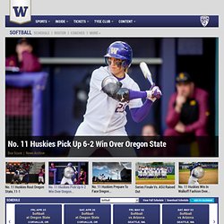 University of Washington Official Athletic Site - Softball