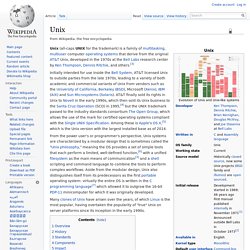 Unix
