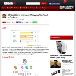 30 Useful (and Unknown) Web Apps You Need to Bookmark - Page 3