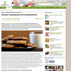 Cookies: knusprig-weiche Kultkekse aus den USA - Cookies: unkompliziert und unwiderstehlich!