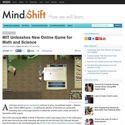 MIT Unleashes New Online Game for Math and Science