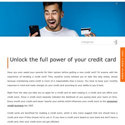 Unlock The Full Power of Your Credit Card