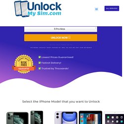 Unlock iPhone by IMEI. Fast, Safe & Permanent