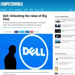 Dell: Unlocking the value of Big Data