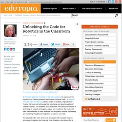 Unlocking the Code for Robotics in the Classroom